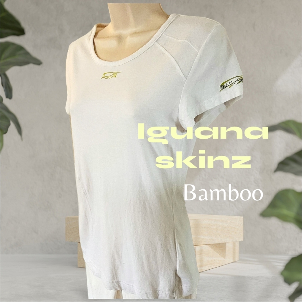 Women's bamboo tee size large
